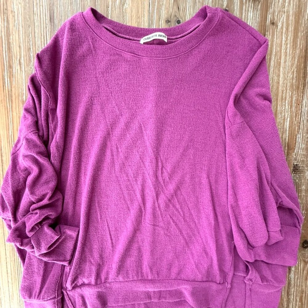 Charlotte Avery Purple Sweater (S)